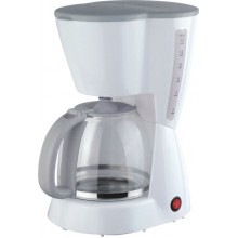 Кофеварка Sakura SA-6105W, 800Вт., 1500мл., белый